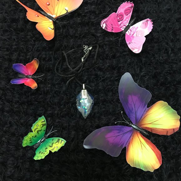 Exclusive Unique Rare Vintage Sea Glass ONe of a Kind Handmade Necklace - Picture 3 of 16